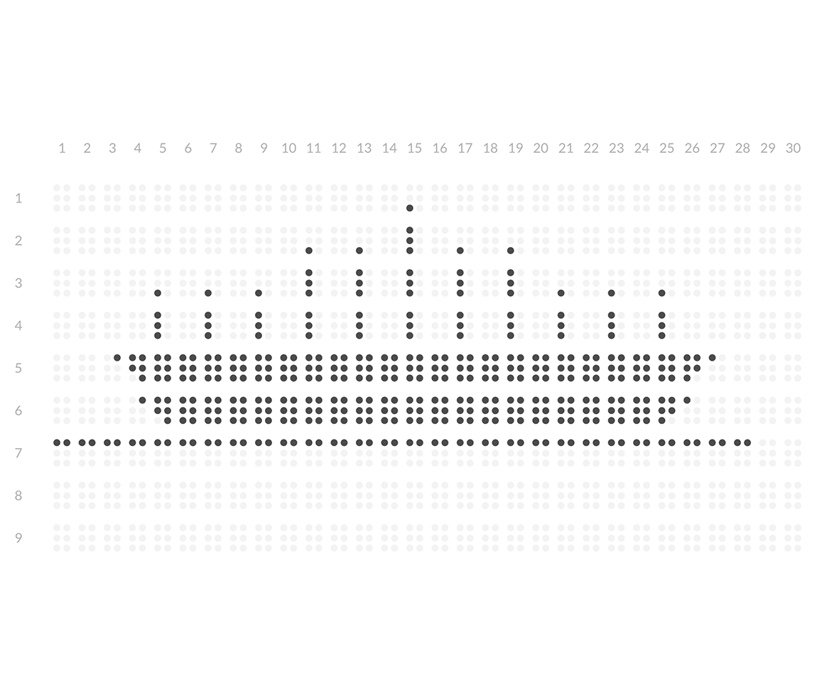 Vorschau für das Fan-Braillebild „Torte“